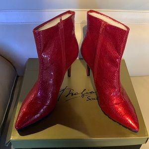 Brand new Thalia Sodi red stiletto boots.